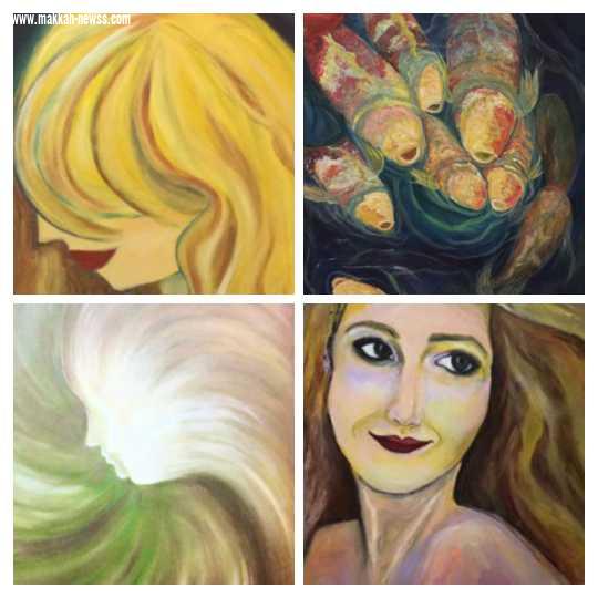 التشكيلية كفاح ابراهيم بارجاء امنيتي توظيف الفن في كل مجالات الصناعة والرقي بالفن وتوصيله لكل أفراد المجتمع 